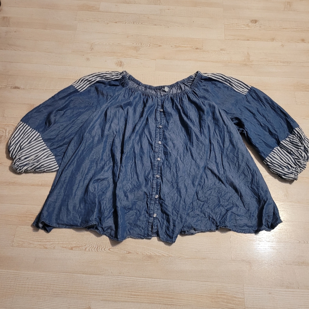 Cato 18/20W Womens Blouse